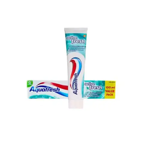Aquafresh Active Fresh Toothpaste with Menthol 100ml